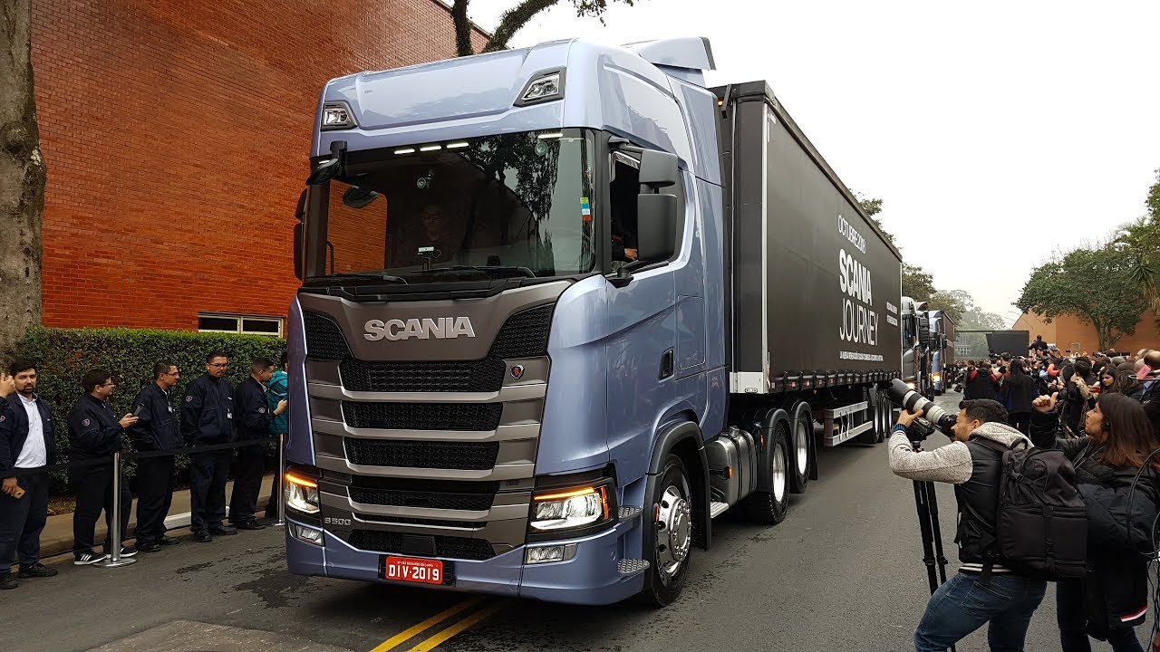 Nova geração de caminhões da Scania trazem 12% de economia de diesel -  Newtrade